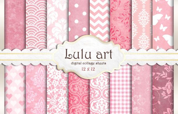 Download Shabby Pink Patterns - Premium Resources