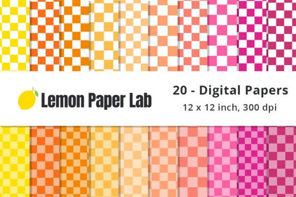 Download Warm Checkered Digital Background Papers - Background paper Collection