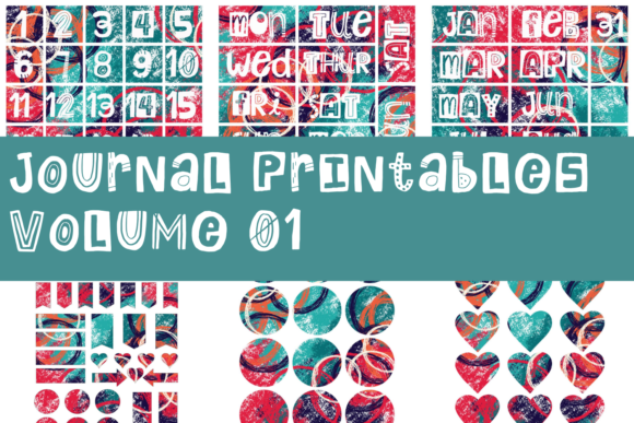 Download Journal Printables Volume 1 - Journal printables Collection