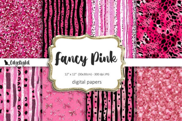 Download Fancy Pink Digital Background Papers - Background paper Collection