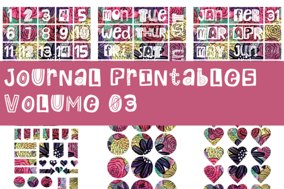 Download Journal Printables Volume 3 - Journal printables Collection
