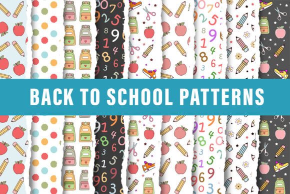 Download Back to School Digital Papers - School digital papers Collection