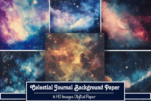 Download Celestial Journal Background Paper - Background paper Collection