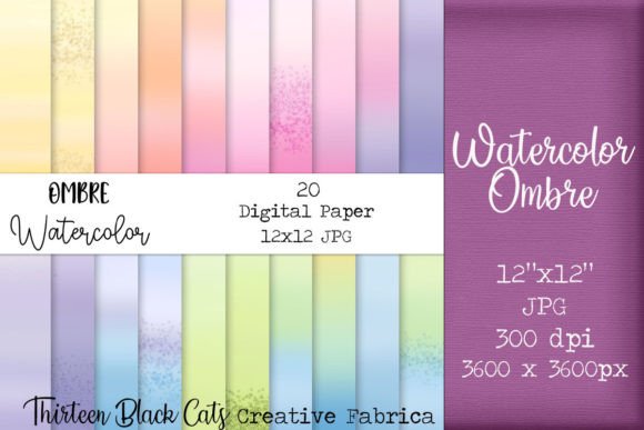 Download Watercolor Ombre Background Paper - Background paper Collection
